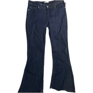 Lee Horizon Women’s Dark Wash Slender Secret Barely Bootcut Denim Jeans 16M NWT